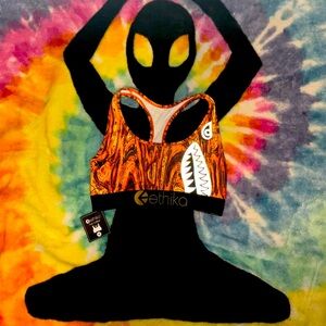 Women’s Ethika Orange Sports Bra